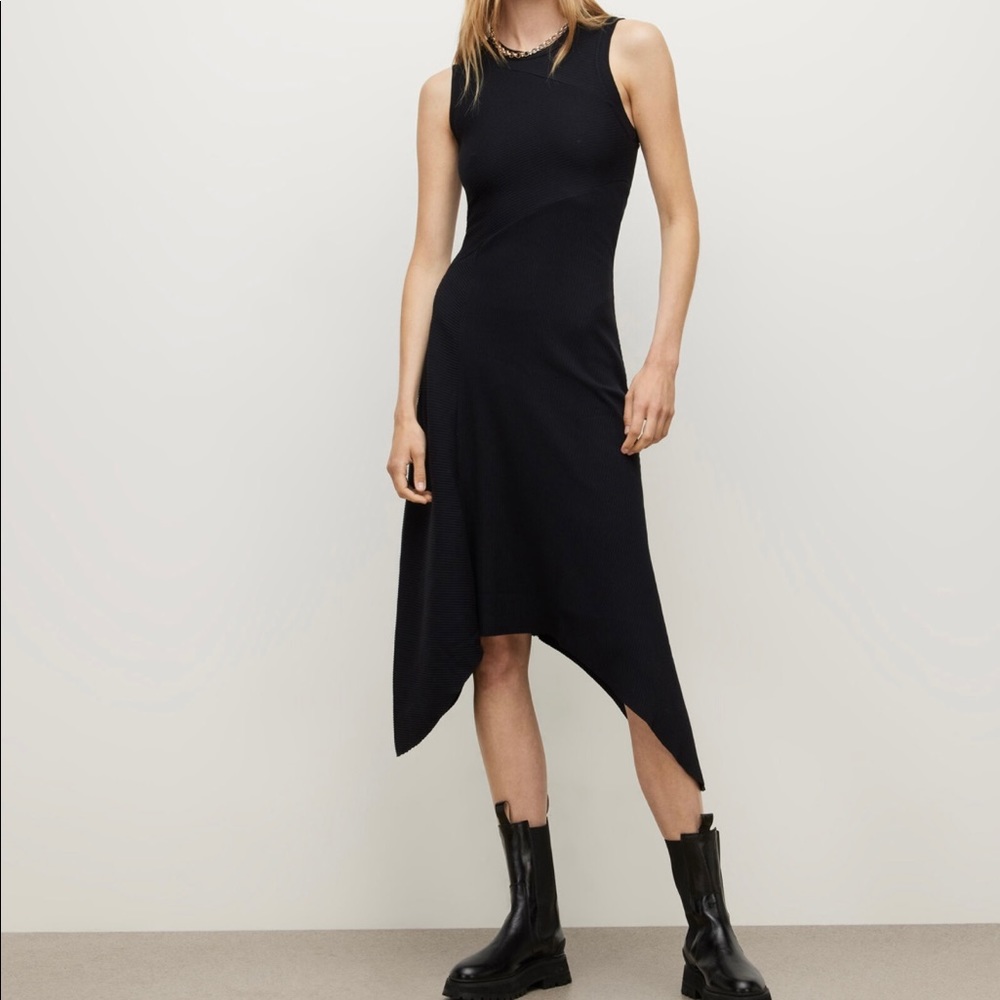 All Saints Gia Dress. Never worn but had been washed once. Like new condition.